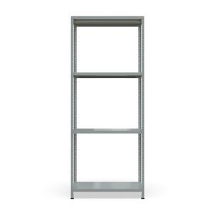 Стеллаж металлический Нексус 1000, 2500х1000х500 мм, 4 полки, серый_1