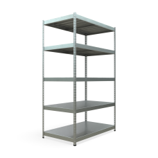 Стеллаж металлический Нексус 2100, 2500×1525×910 мм, 5 полок, оцинкованный