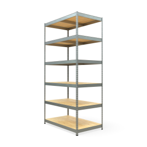 Стеллаж металлический Нексус 2100, 3000×910×910 мм, 6 полок, цинк_2
