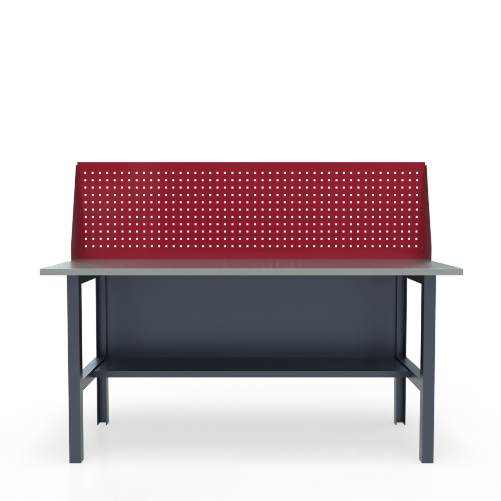 Верстак слесарный Ворк Стандарт 1600 с одним экраном