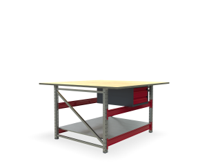Монтажный стол-верстак Ворк Монтаж 1500х1500 F24.150.150.1100