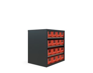 Кассетница Модуль Бокс 400 с ящиками 400х117х90 (BOX_4109_R)