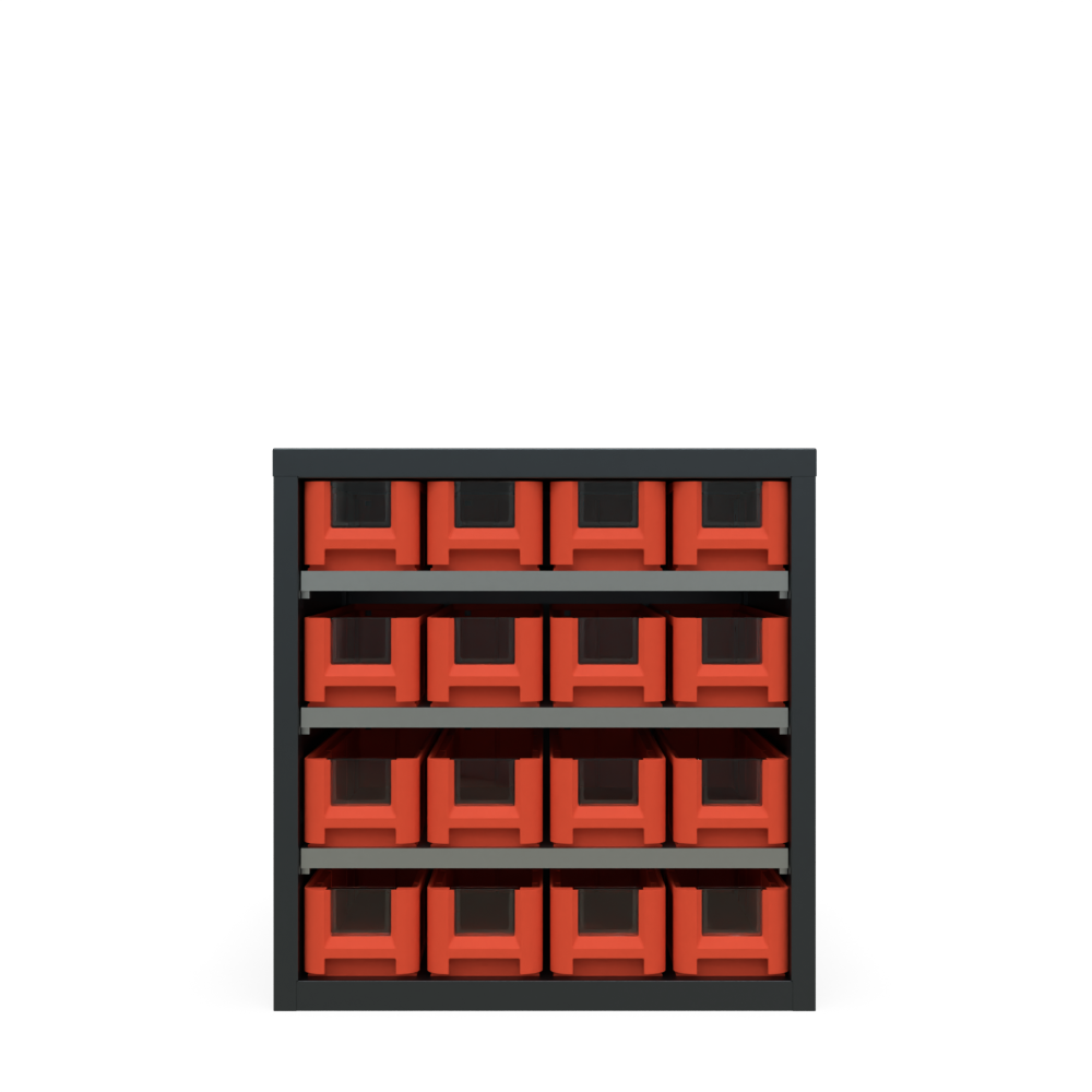 Кассетница Модуль Бокс 400 с ящиками 400х117х90 (BOX_4109_R)