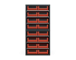 Кассетница Модуль Бокс 400х2 с ящиками 400х234х90 (BOX_4209_R)_1