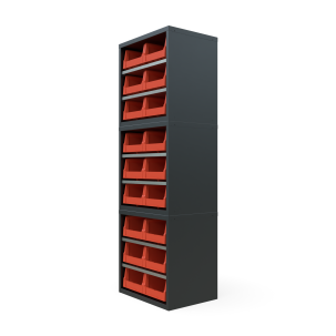 Кассетница Модуль Бокс 400х3 с ящиками 400х225х150 (BOX_1241_400_R)_2