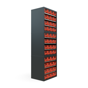 Кассетница Модуль Бокс 400х3 с ящиками 400х117х90 (BOX_4109_R)
