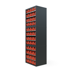 Кассетница Модуль Бокс 400х3 с ящиками 400х117х90 (BOX_4109_R)_2