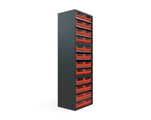 Кассетница Модуль Бокс 400х3 с ящиками 400х234х90 (BOX_4209_R)