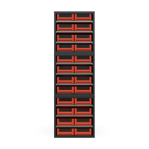 Кассетница Модуль Бокс 400х3 с ящиками 400х234х90 (BOX_4209_R)_1