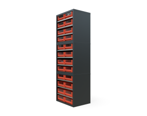 Кассетница Модуль Бокс 400х3 с ящиками 400х234х90 (BOX_4209_R)_2