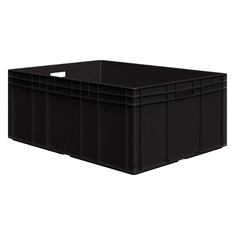 Евроконтейнер HONEYCOMB, 800х600х320, черный