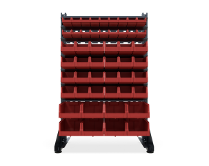 Стеллаж для пластиковых лотков Модуль бокс односторонний 1500x1000x450.06_1